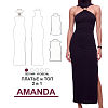 Платье/Топ Amanda